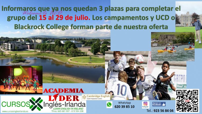 CAMPAMENTO EN IRLANDA