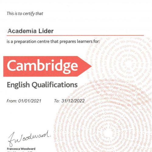 certify cambridge preparation centre